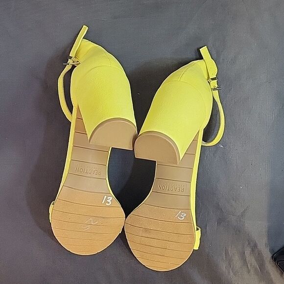 BRAND NEW REACTION KENNETH WOMEN'S CHUNKY HIGH HEEL SANDALS  OPEN TOE SANDAL G1 - Picture 15 of 16